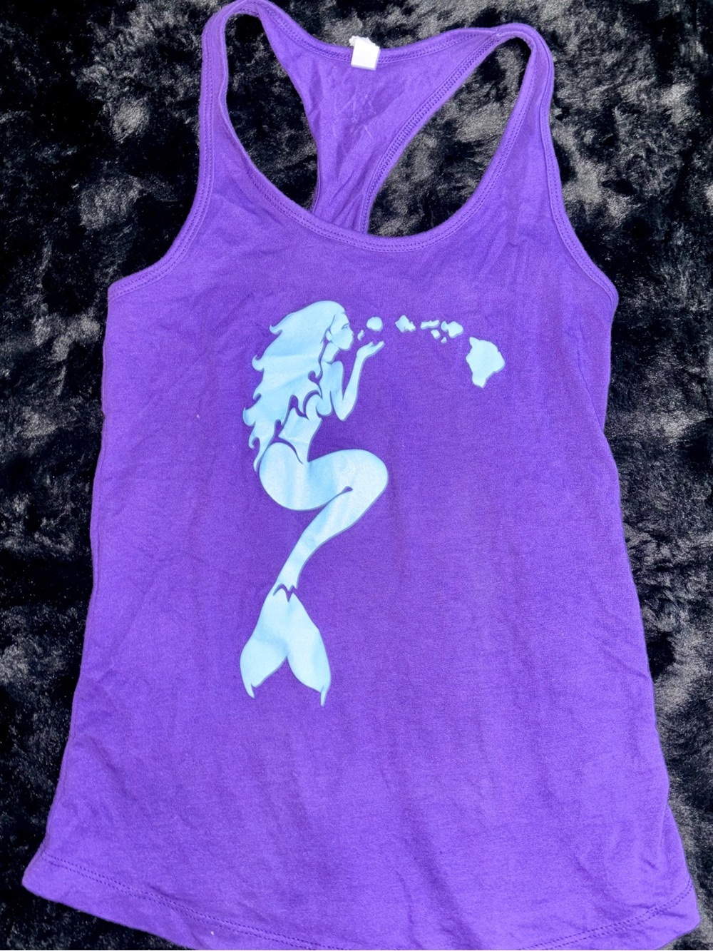 RARE Purple Mermaid/ Hawaii Racerback Tank